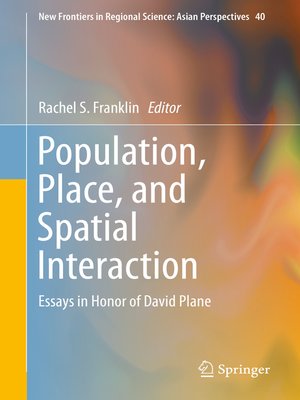 cover image of Population, Place, and Spatial Interaction